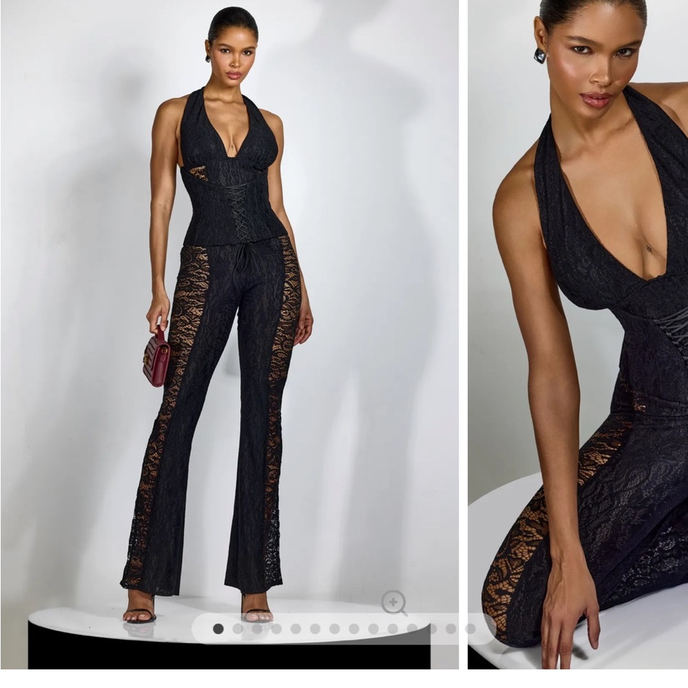 Black bodysuit 
Size medium 
Only worn once